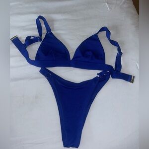 Royal Blue Bikini Swim Set